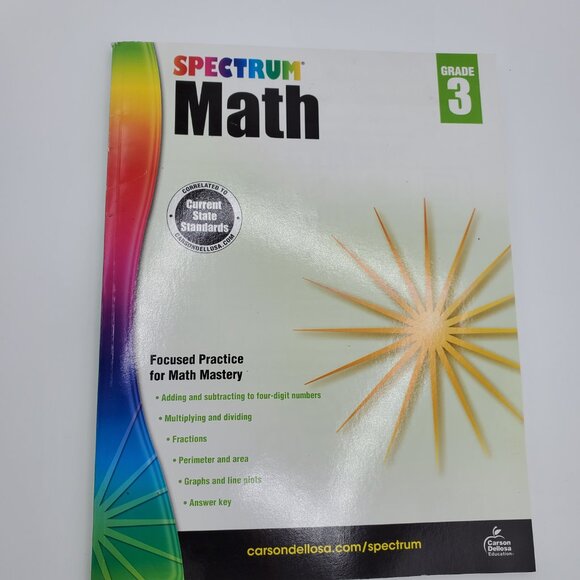 Grade 3 Math Workbooks, Set of 3 - Picture 2 of 10